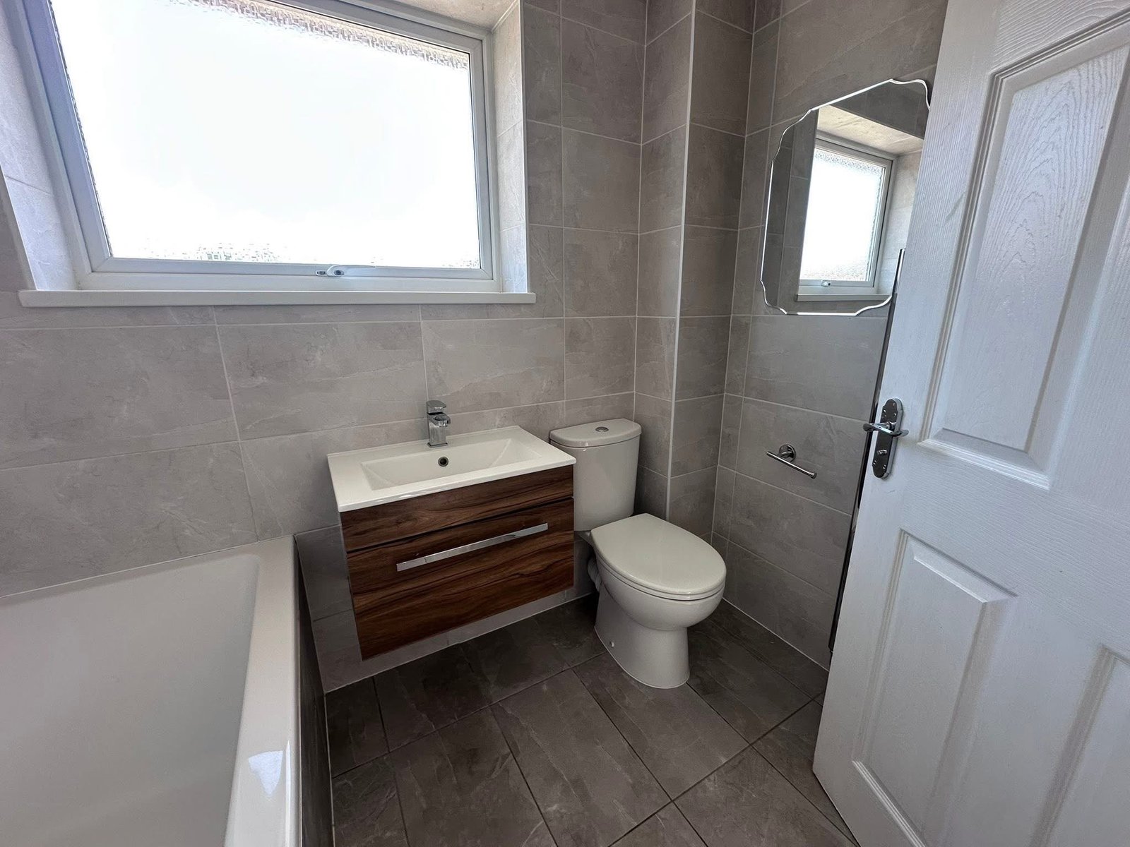 Clean bathroom