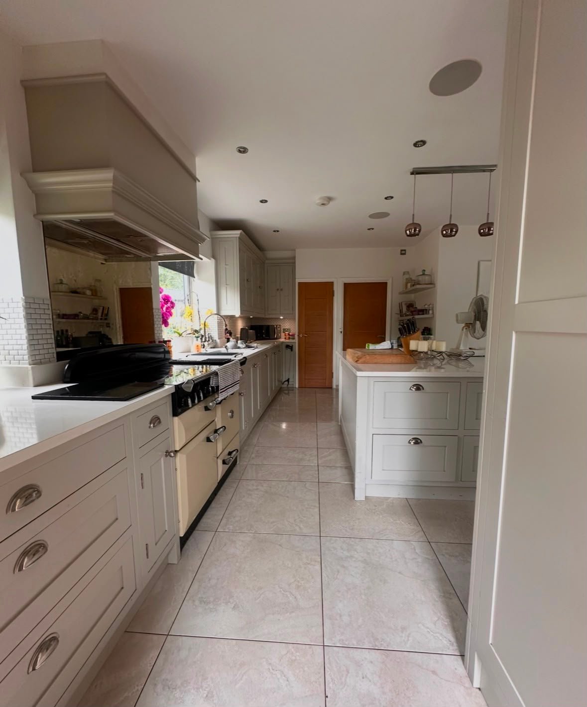 Spotless kitchen cleaned by Mya's Maids