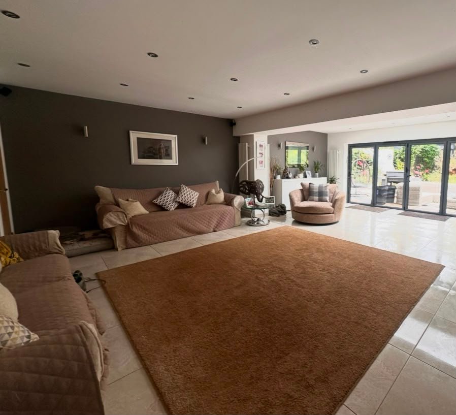 Clean living room