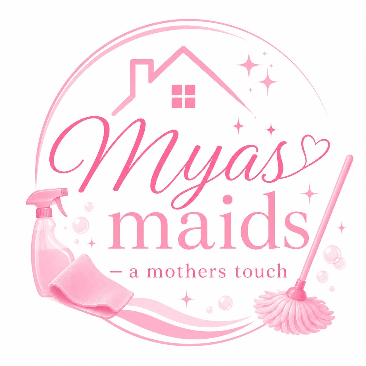 Mya's Maids logo