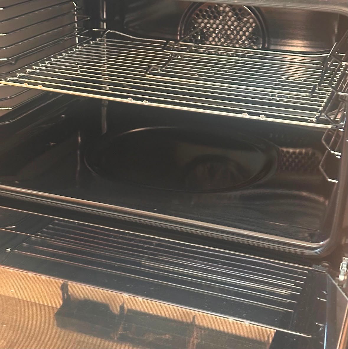 Clean oven
